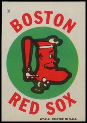 32 Red Sox Logo